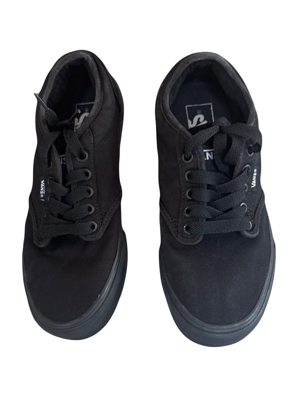 Vans Men's Black Canvas Board Shoes 7